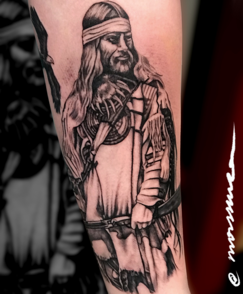 Black Grey tattoo by Ary Morssuza