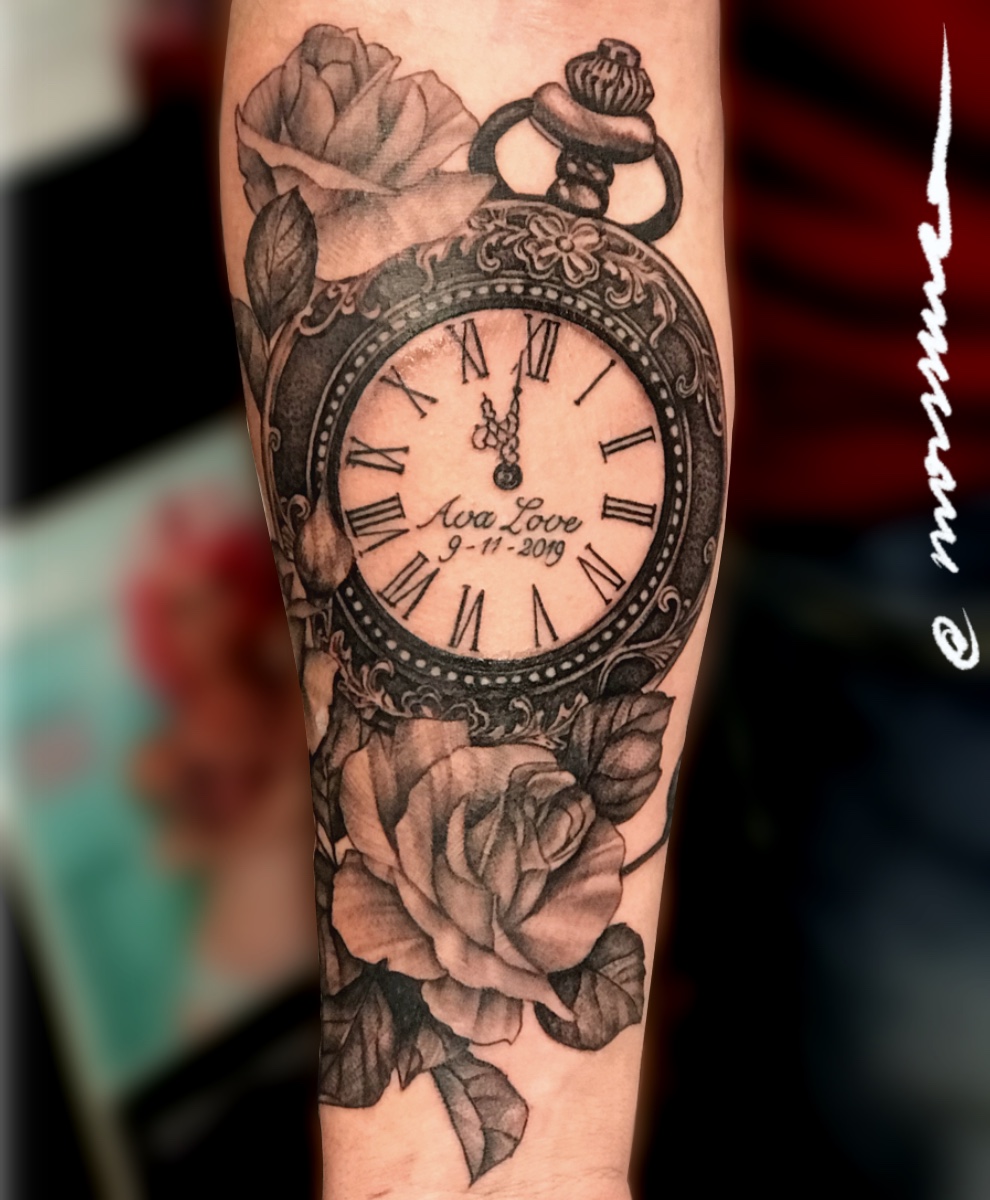 Black Grey tattoo by Ary Morssuza