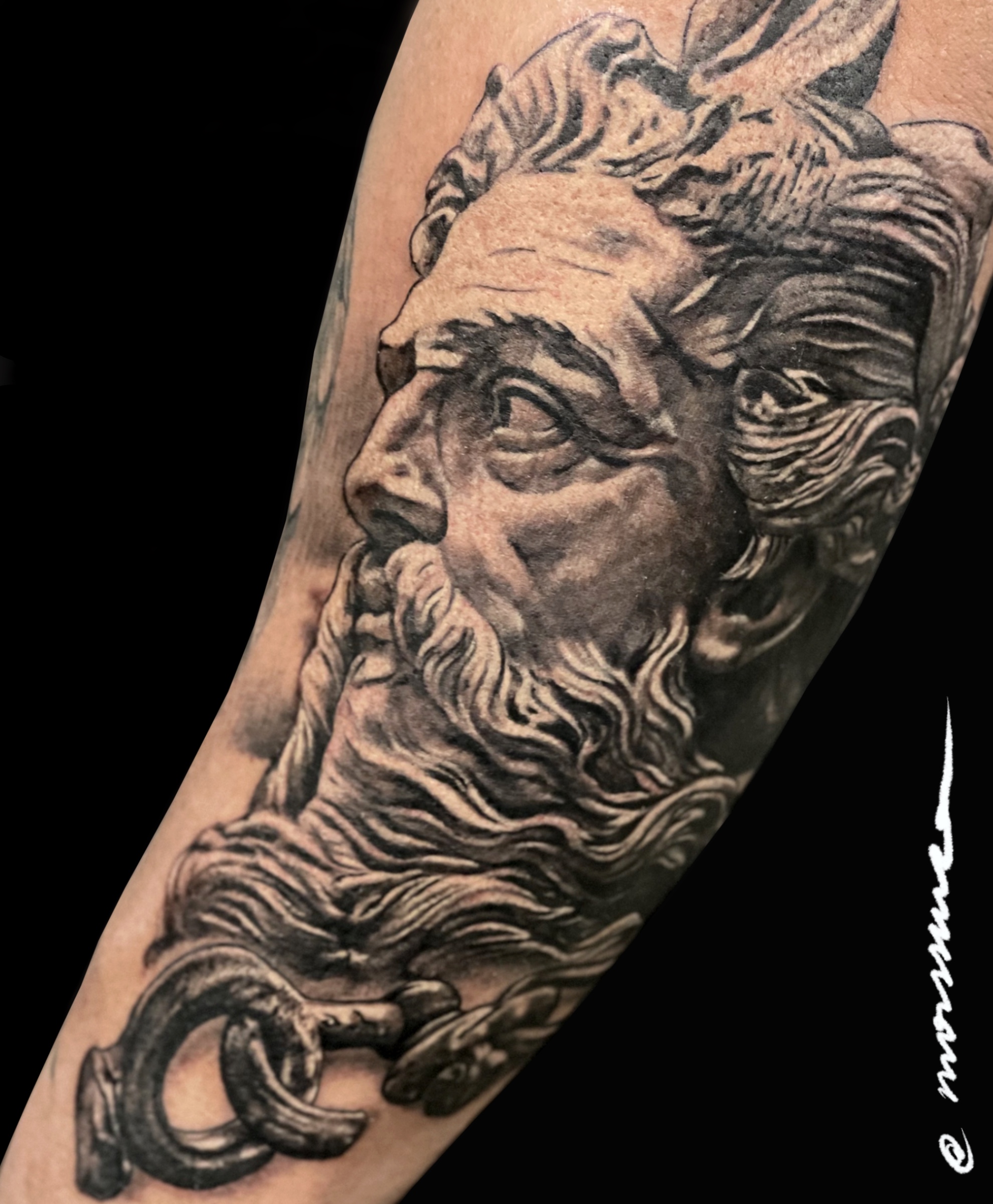 Black Grey tattoo by Ary Morssuza