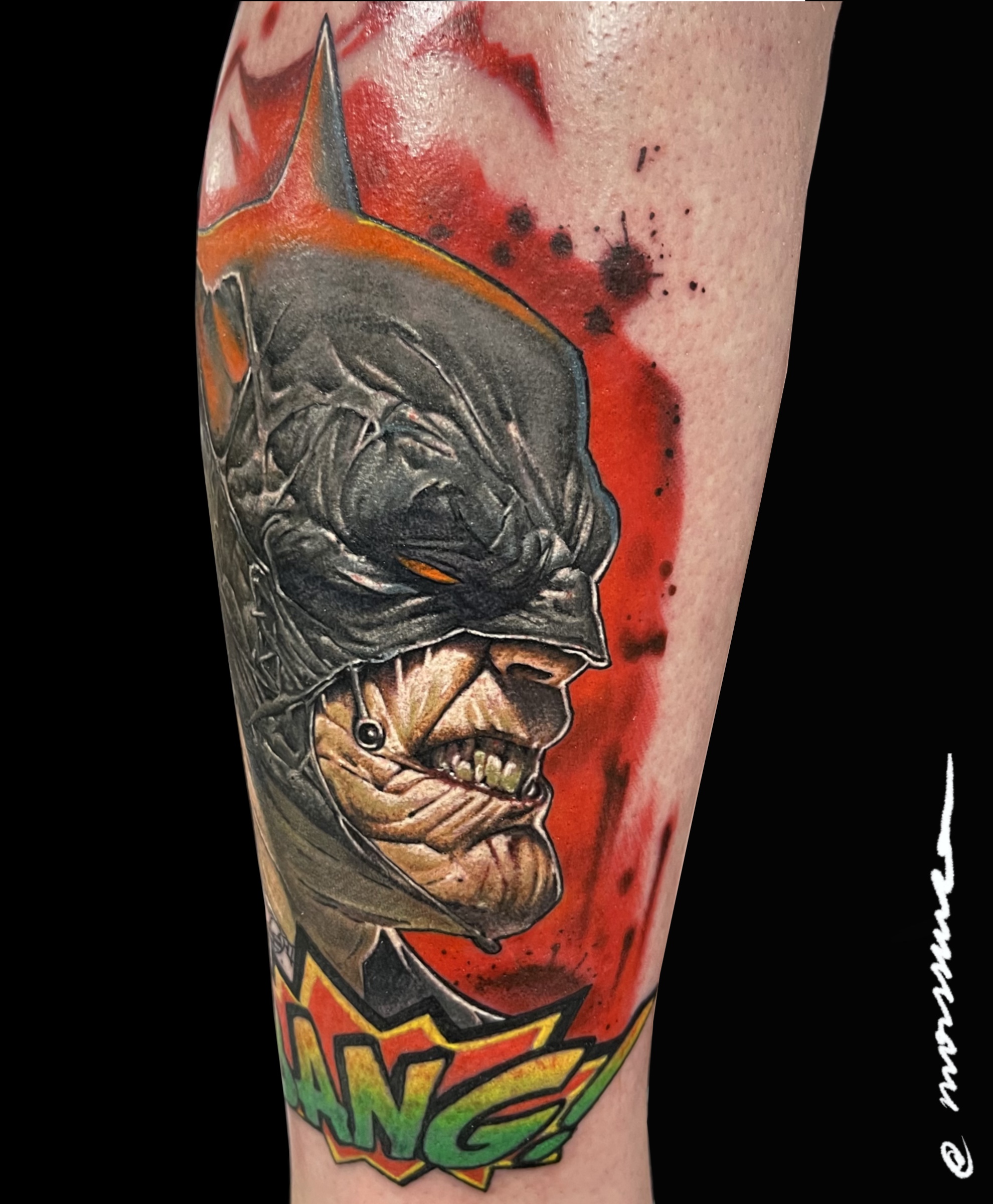 Comics tattoo by Ary Morssuza