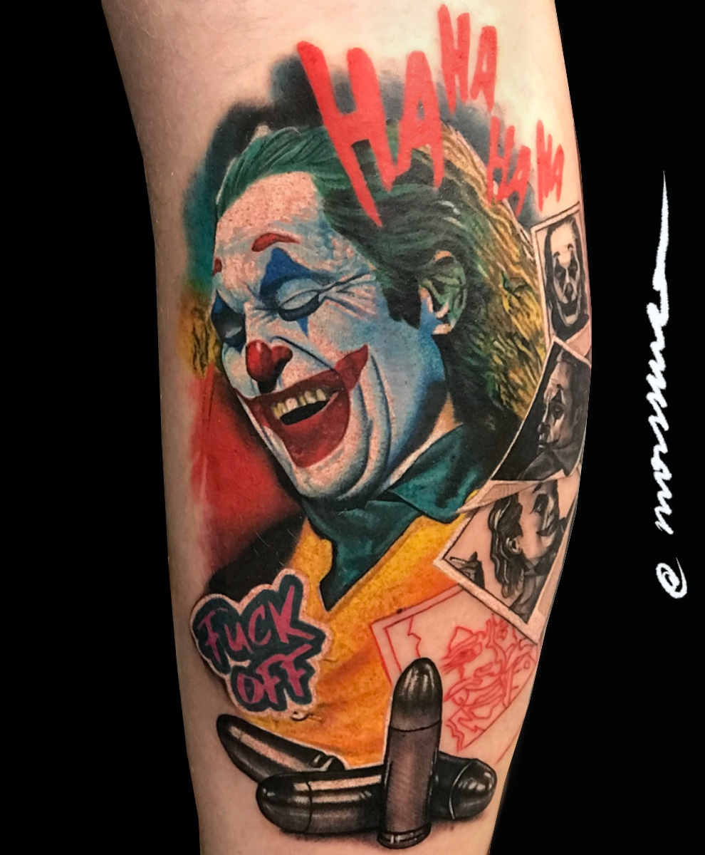 Comics tattoo by Ary Morssuza