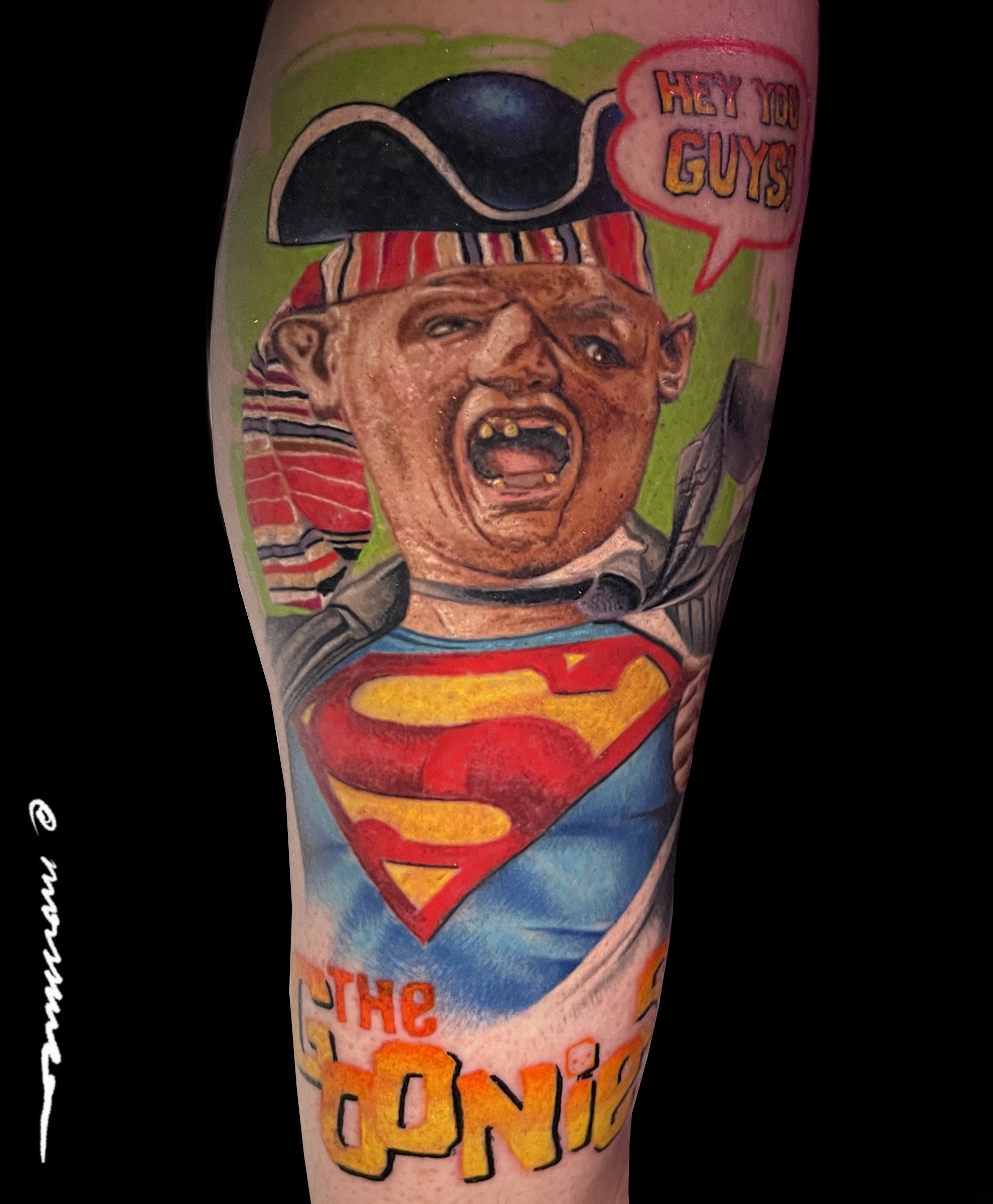Comics tattoo by Ary Morssuza