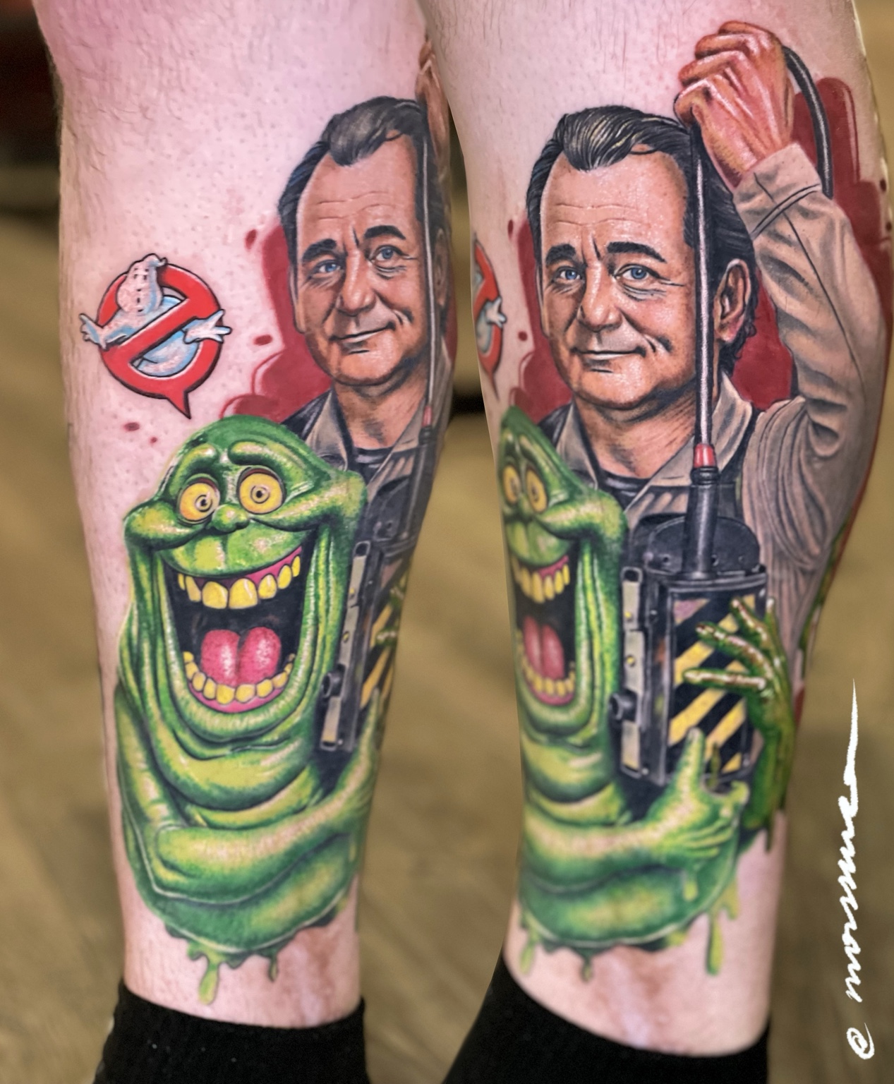 Comics tattoo by Ary Morssuza