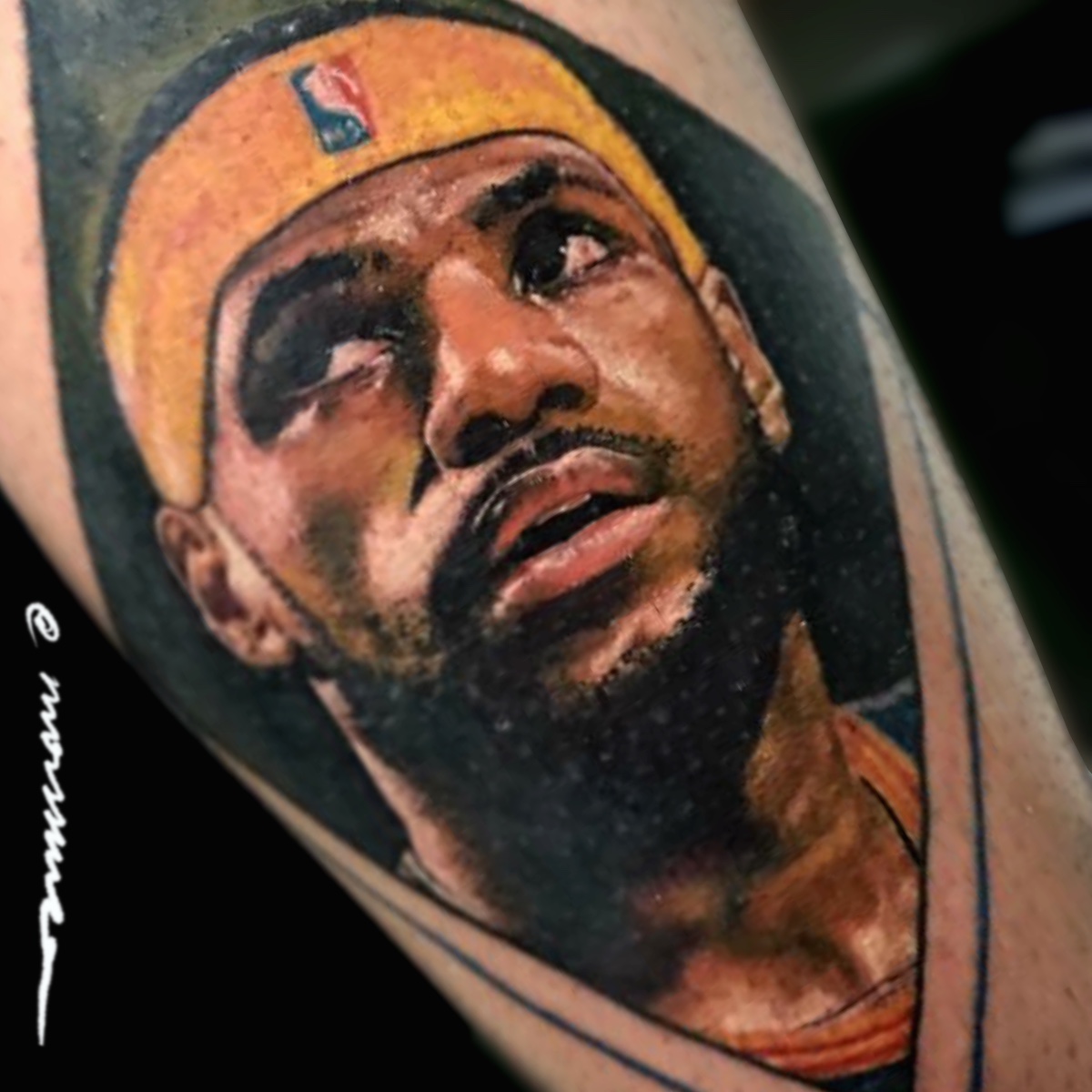 Portrait tattoo by Ary Morssuza