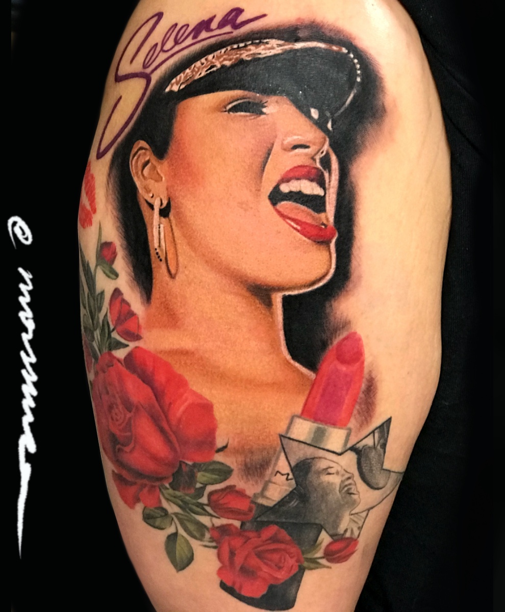 Portrait tattoo by Ary Morssuza