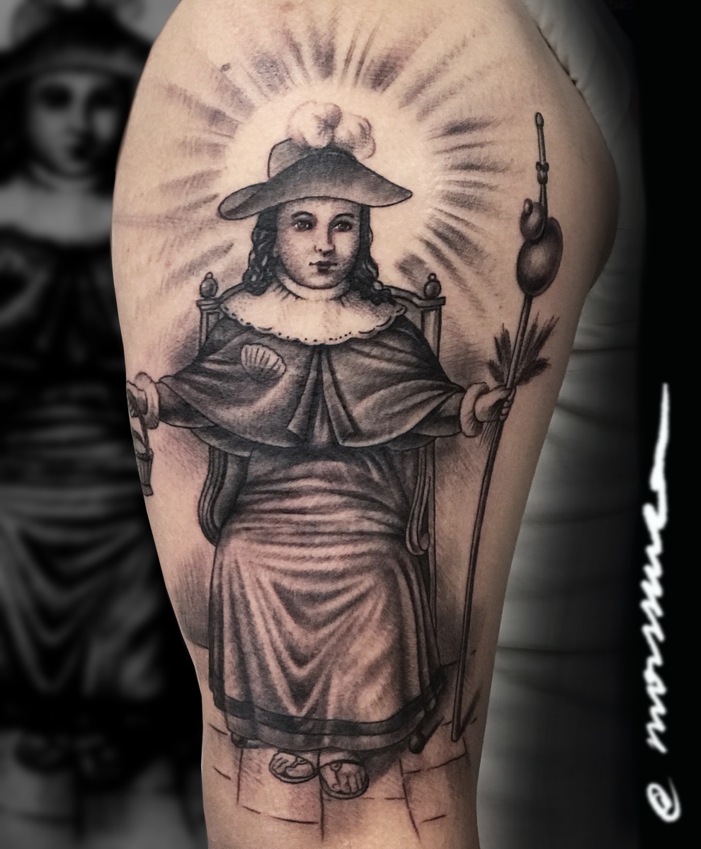 Religious tattoo by Ary Morssuza